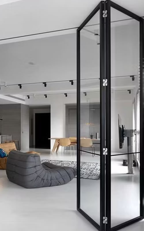 photo of a new bi fold door london
