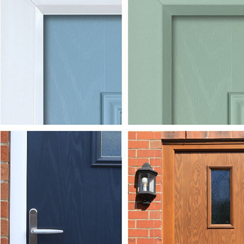 Customisable Door Colours and Finishes